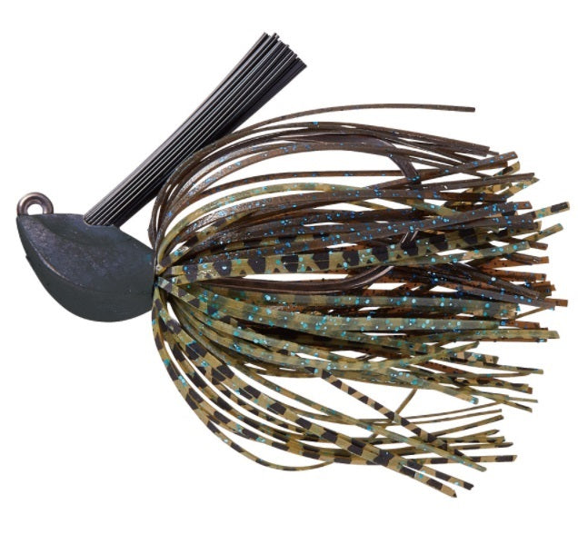 Gamakatsu Rubber Jig King Cobra 7g #06 Green Pan Scale