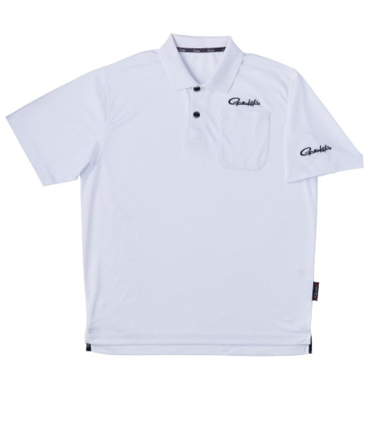 Gamakatsu GM3656 Polo shirt (short sleeve) GM3656 White S