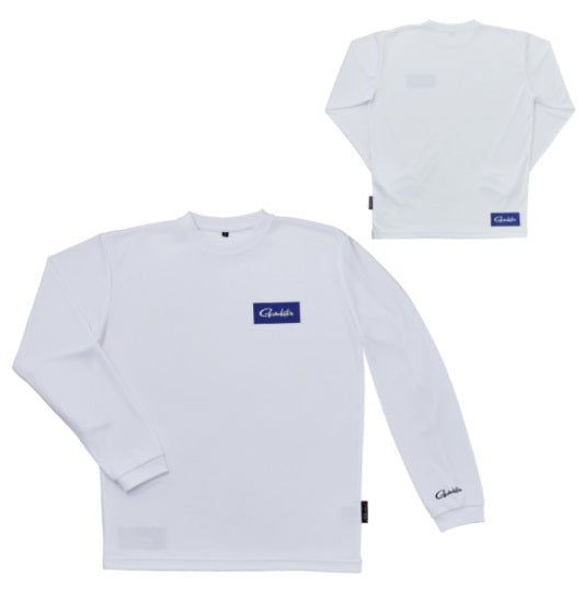 Gamakatsu GM3657 Long Sleeve T-Shirt White x Navy S