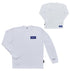 Gamakatsu GM3657 Long Sleeve T-Shirt White x Navy S