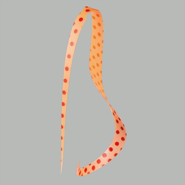 Gamakatsu Tairaba Sakuragen Silicone Tie Single Big Curly #33 RD Spot/OR