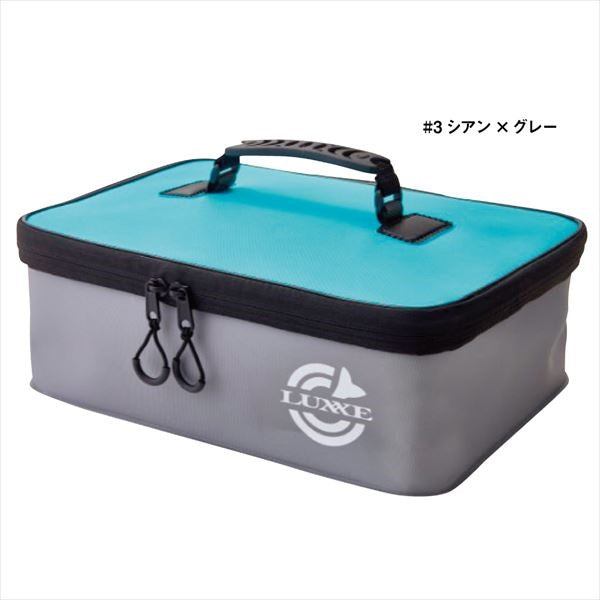 Gamakatsu Tackle Bag LE314 Gear Bag Cyan x Gray