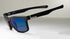 Gamakatsu LE3001 Polarized Glasses Speckies LUNA #1 Matte Black: Dark Gray/Blue Mirror