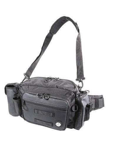 Gamakatsu Tackle Bag LE302 Run Gun Hip Bag Black