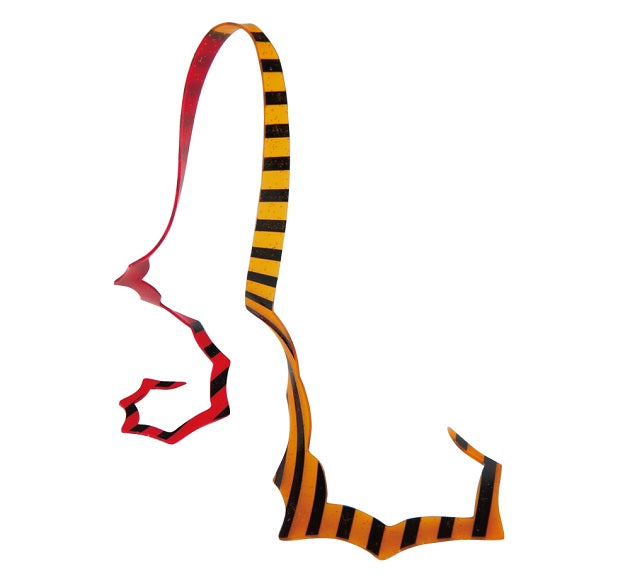 Gamakatsu Tairaba Sakuragen Silicone Tie Spiky Curly #31 Dual Zebra