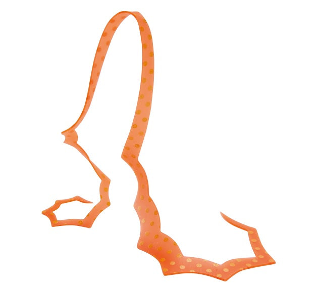 Gamakatsu Tairaba Sakuragen Silicone Tie Spiky Curly #51 Orange Gold Spot