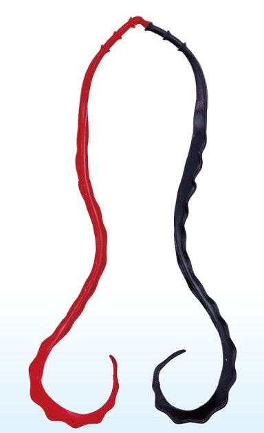 Gamakatsu Tairaba Sakuragen 3D Soft Tie #21 Solid Red/Black