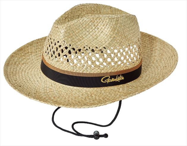 Gamakatsu Hat GM9889 Straw Hat Natural S