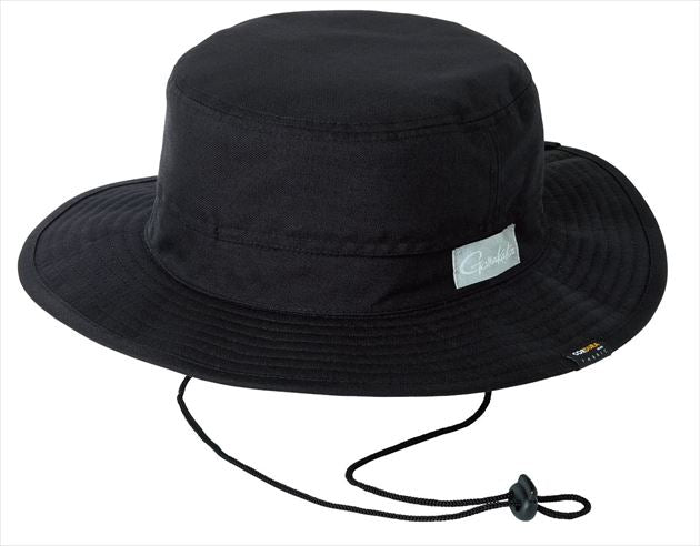 Gamakatsu Hat GM9892 Reflective Patch Adventure Hat Black Free Size