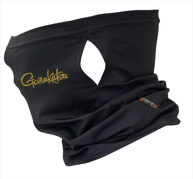 Gamakatsu Wear GM2571 Neck Gaiter Black Free Size