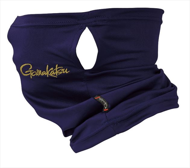 Gamakatsu Wear GM2571 Neck Gaiter Navy Free Size