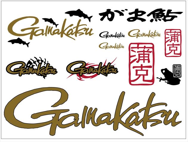 Gamakatsu Sticker GM2579 Transfer Sticker Gold