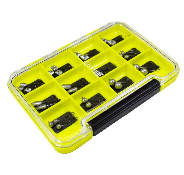 Gamakatsu Lure Case Yoihime Slim Jig Head Box Lime