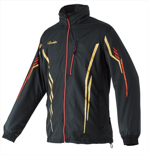 Gamakatsu Wear GM3683 Windbreaker Black x Gold