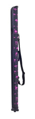 Gamakatsu Rod Case GC270 Slim Rod Case 165cm Black (Fish Pattern) [Large Item]