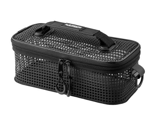 Gamakatsu Tackle Bag LE328 Mesh Gear Bag Black