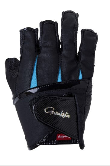 Gamakatsu Gloves GM7296 Ergo Grip Gloves (5-piece/half short)