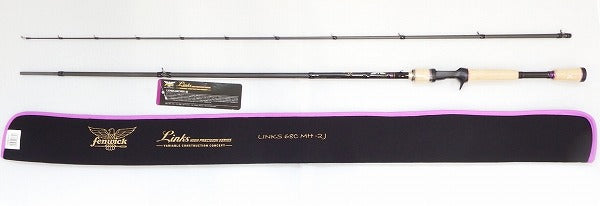 Timco Bass Rod Fenwick Links LINKS68CMH-2J (2-piece bait)