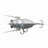 TIEMCO Cicada Jumbo Dead Slow Bone Silver Plated