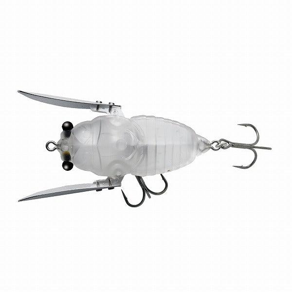 TIEMCO Cicada Jumbo Dead Slow Matte Clear