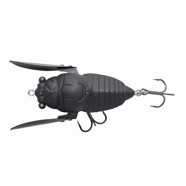 TIEMCO Cicada Jumbo Dead Slow Bone Matte Black