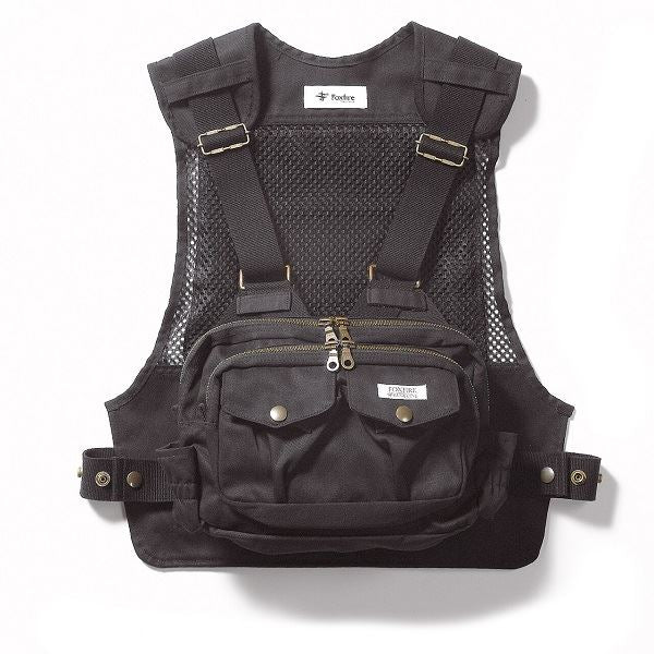 Foxfire Fishing Vest Chest Strap Vest Black Free