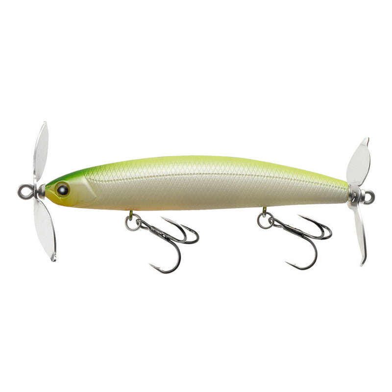 TIEMCO Bass Lure Prop Pepper 430 Bone Hyper Bright Back