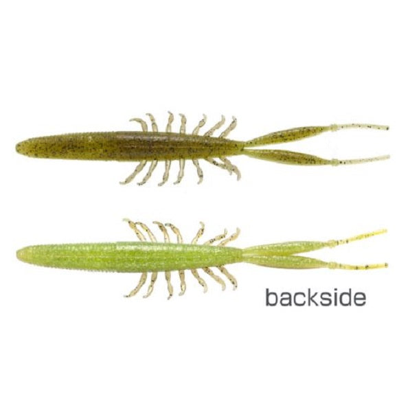 TIEMCO Worm Locoism Vibra Shrimp 5 inch #245 Green Panshade FL