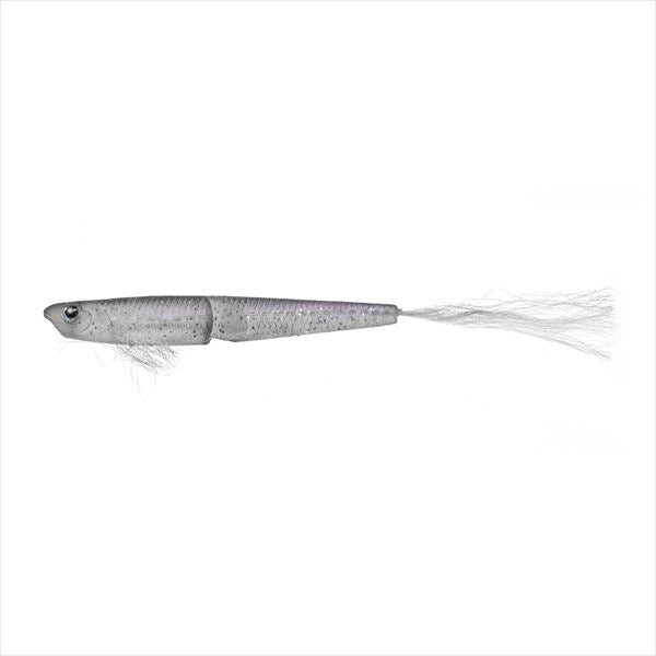 TIEMCO Worm PDL Hairy Fly 3 ECO #01 Crystal Smelt