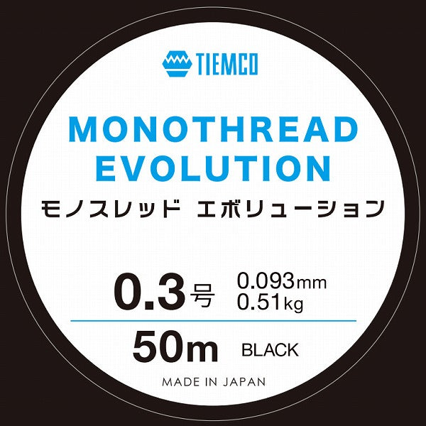 Timco Line Mono Thread Evolution 0.3 Black