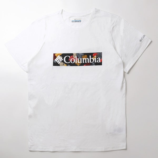 Columbia AE0403 20SS Rapid Ridge Graphic T-shirt, size M, 100, white