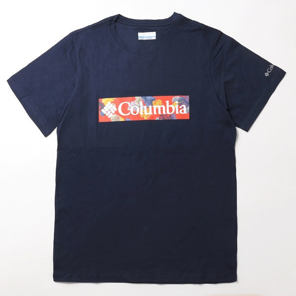 Columbia AE0403 20SS Rapid Ridge Graphic T-shirt, size L, 464, Collegiate Navy