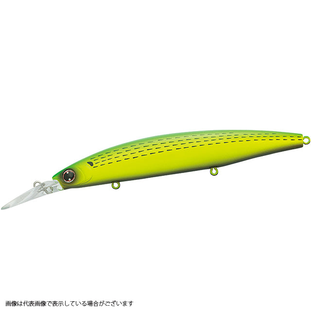 DAIWA Shoreline Shiner Z Set Upper 145S-DR Lime Chart Konoshiro