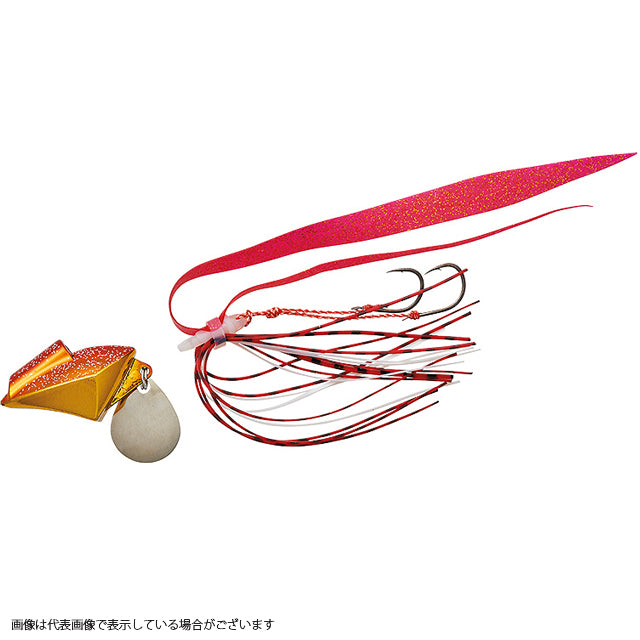 DAIWA Samurai Shore Rubber Free 30g Plated Red Gold