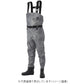 DAIWA FW-4550R-T Tight Fit Fishing Waders Felt Spike Sole Crack Gray L