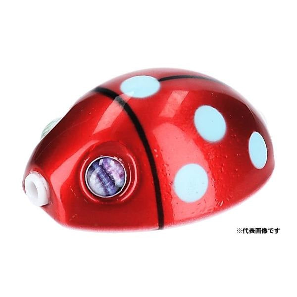 DAIWA Red Fang Bay Rubber Free Alpha Nakai Ladybug Head Only 80g Dot Red