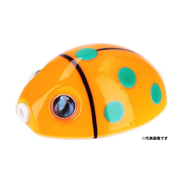 DAIWA Red Fang Bay Rubber Free Alpha Nakai Ladybug Head Only 80g Dot Orange