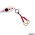 DAIWA Moonflower Bean Tongue 1g White Peach Shirasu