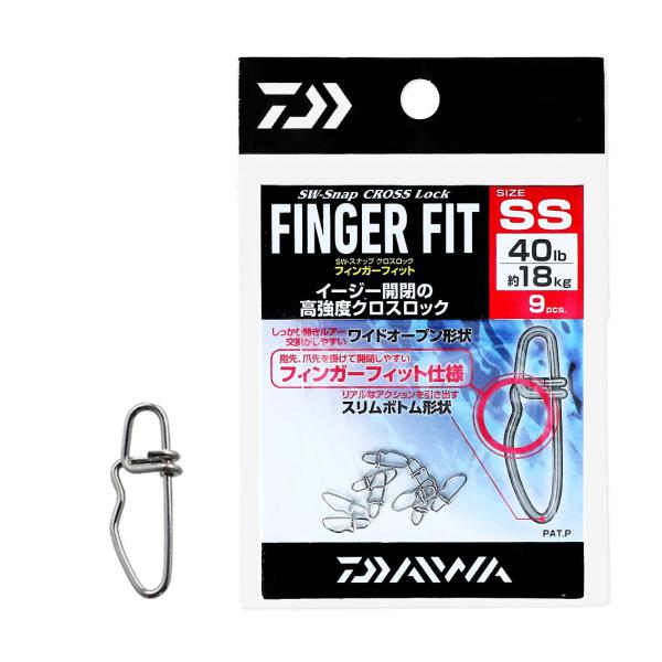 DAIWA SW Snap Cross Lock Finger Fit SS