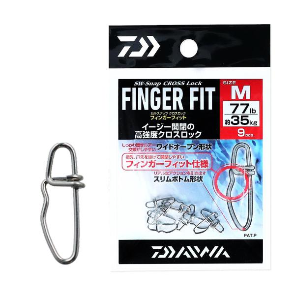 DAIWA SW Snap Cross Lock Finger Fit M