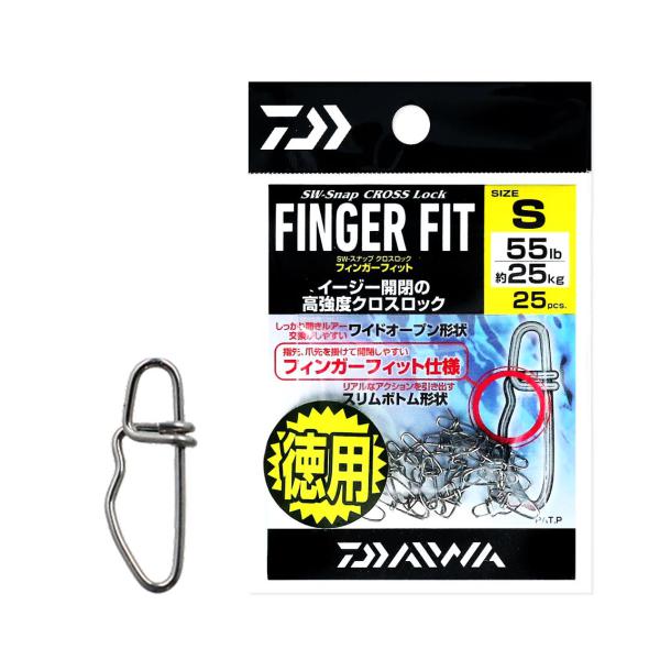 DAIWA SW Snap Cross Lock Finger Fit S Value Pack