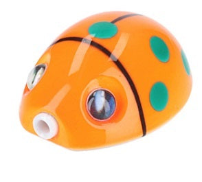 DAIWA Tairaba Red Fang Bay Rubber Free ƒ¿ Nakai Ladybug Head 20g Dot Orange