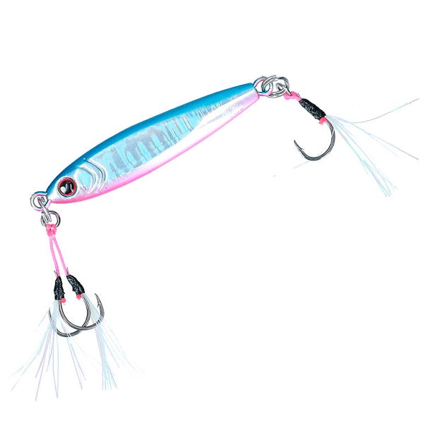 DAIWA Saltiga CV Jig SLJ (Super Light Jigging) 30g MG Blue Pink