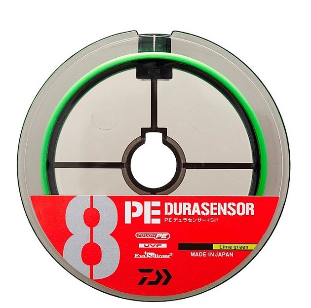 Daiwa Line UVF PE DuraSensor x8+Si2 LG (Lime Green) #0.6 300m