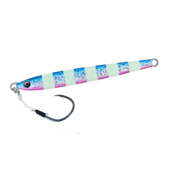 DAIWA Shore Spartan Darting Jig 65g Blue Pink Zebra