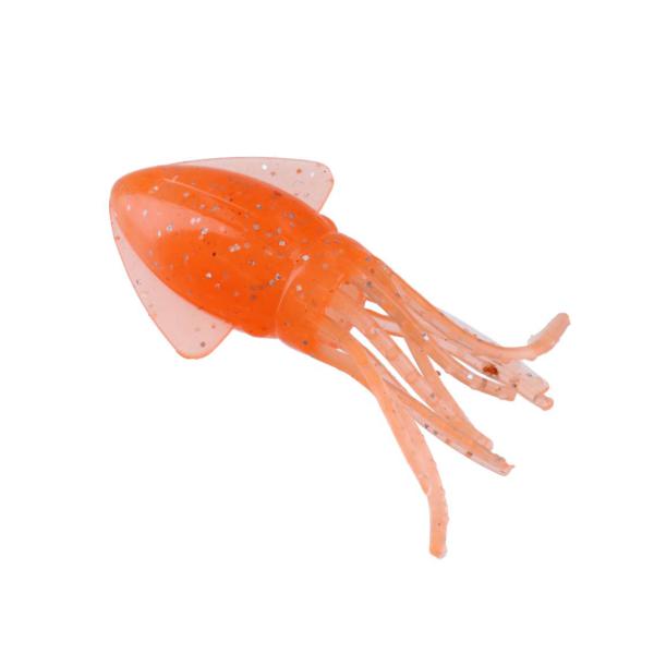 DAIWA Kasago Club Squid Hood 2.0 inch Keimura Orange Dot Glow