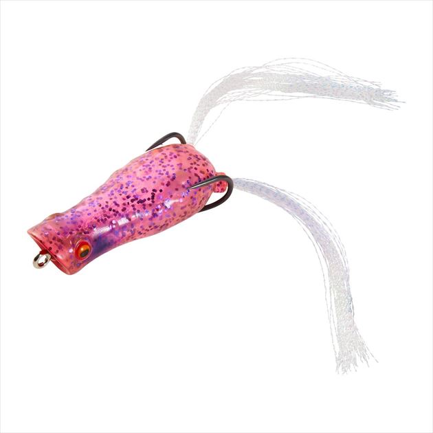 DAIWA Bass Lure Steez Popper Frog Jr. Clear Pink