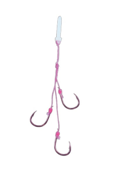 DAIWA Red Fang Replacement Hook ƒ¿KP (Keimra Pink) 3-Stage SSS