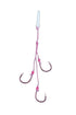 DAIWA Red Fang Replacement Hook ƒ¿KP (Keimra Pink) 3-Stage M