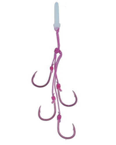 DAIWA Red Fang Replacement Hook ƒ¿KP (Keimra Pink) 4-piece step S